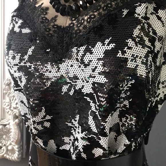 Gorgeous BNWT MICHEAL KORS  sequin dress size Large - Picture 4 of 15